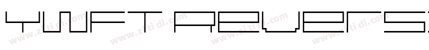 YWFT Reversion Regul字体转换